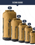 Sea to Summit Big River Dry Bag 65L (Dull Gold) size guide