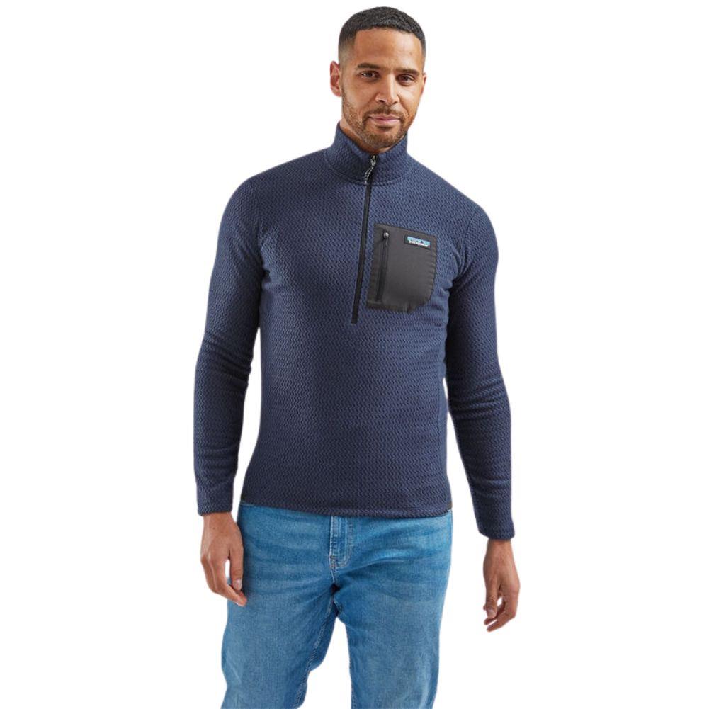 Patagonia Men's R1 Air Zip-Neck (New Navy) – Summits Outdoor