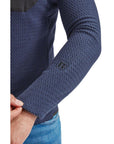 Patagonia Men's R1 Air Zip-Neck (New Navy) sleeve