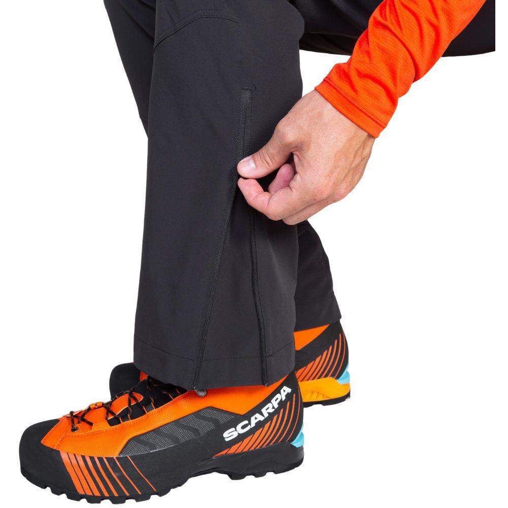 Mountain Equipment Men's Ibex Mountain Pant - Regular - 30" (Anvil Grey) zipper leg