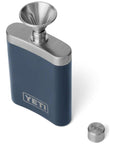 Yeti Flask 200ml (Navy) funnel in