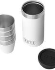 Yeti Shot Glasses (White) top angle all out