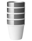 Yeti Shot Glasses (White) stacked