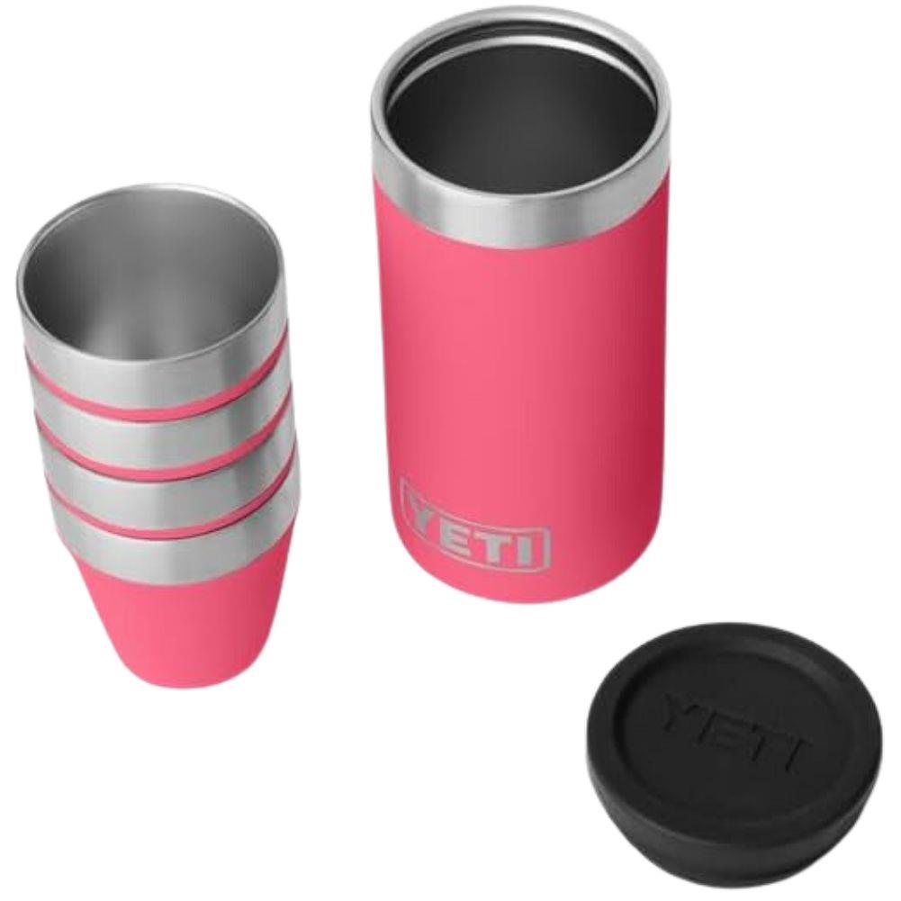 Yeti Shot Glasses (Tropical Pink) top angle diswplay