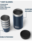 Yeti Shot Glasses (Tropical Pink) info