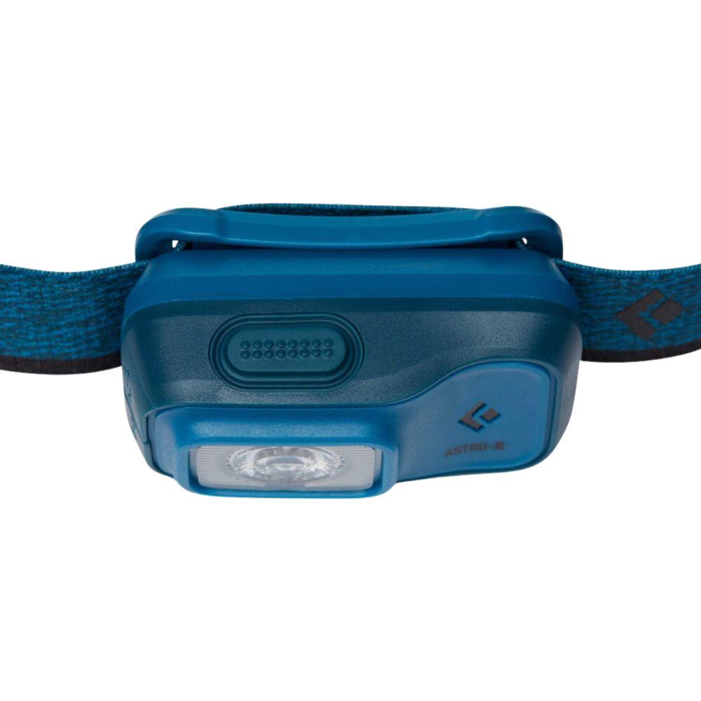 Black Diamond Astro 300 Lumen Rechargeable Head Torch (Azul) button