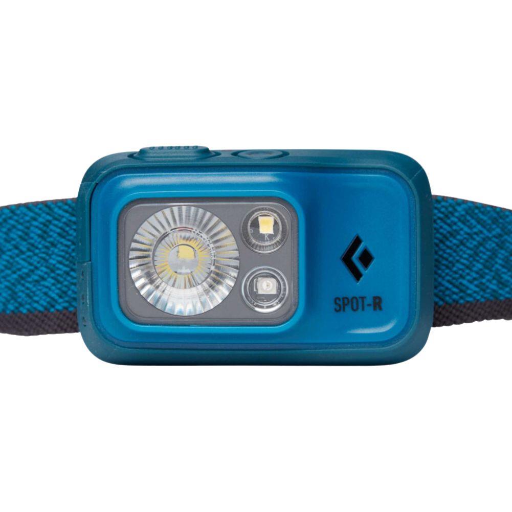 Black Diamond Spot 400 Lumen Rechargeable Head Torch (Azul) front view