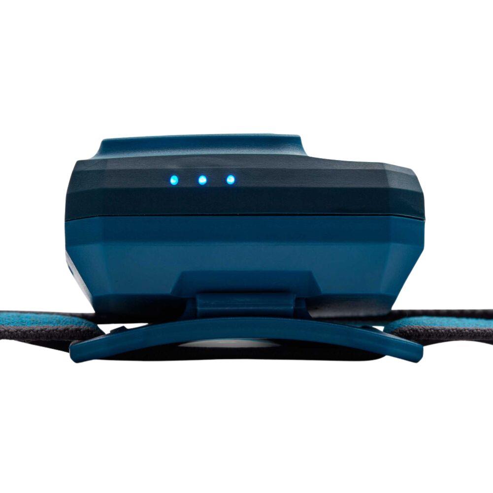 Black Diamond Storm 500 Lumen Rechargeable Head Torch (Azul) three lights