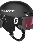 Scott Keeper 2 Junior Helmet + Junior Witty Goggle - Helmet & Goggle Package (Granite Black) 2024