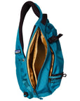 Patagonia Atom Sling Bag 8L (Belay Blue) open