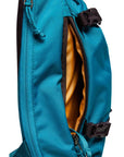 Patagonia Atom Sling Bag 8L (Belay Blue) close up open