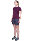 Mountain Equipment Women's Approach Hiking Shorts (Blue Nights) angle