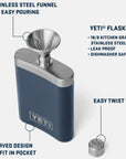 Yeti Flask 200ml (Tropical Pink) info