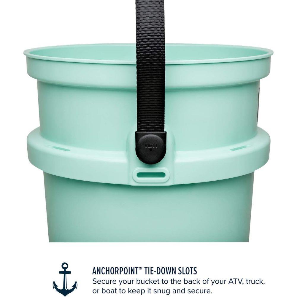 Yeti Loadout 5 Gallon Bucket (Seafoam) achorpoint