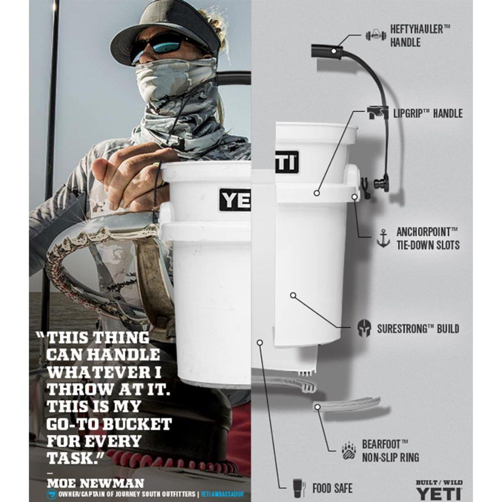 Yeti Loadout 5 Gallon Bucket (Seafoam) more detail info