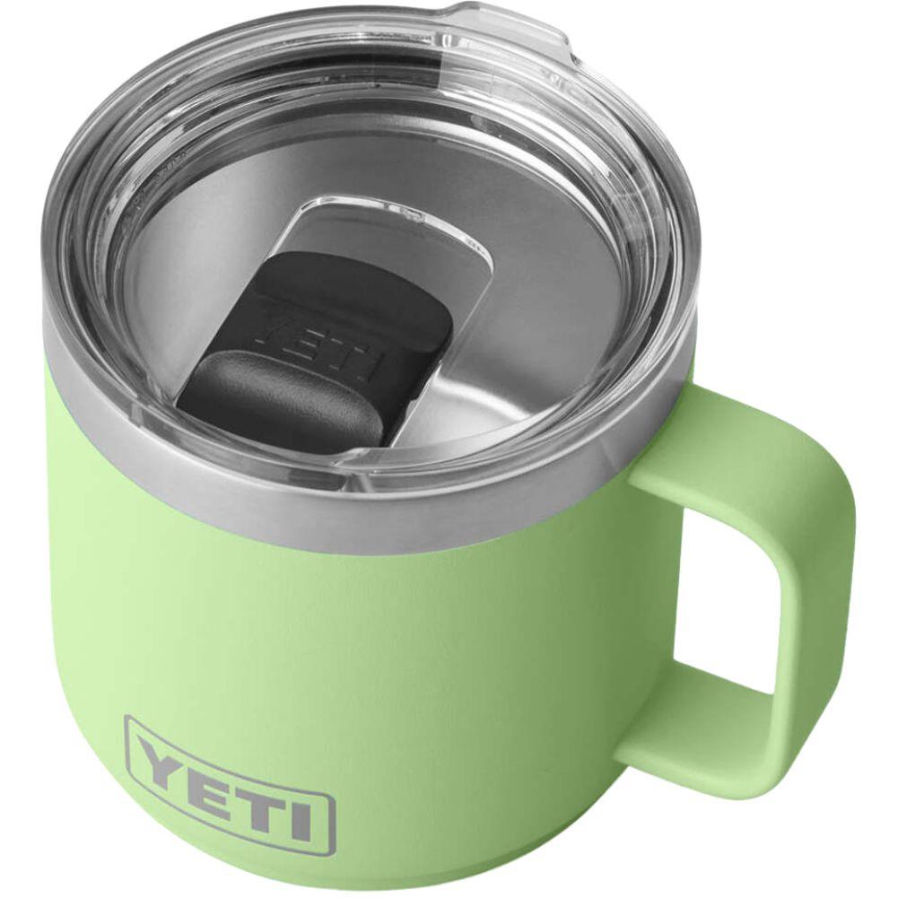 Yeti Rambler 10 oz (296 ml) Stackable Mug (Key Lime) top angle