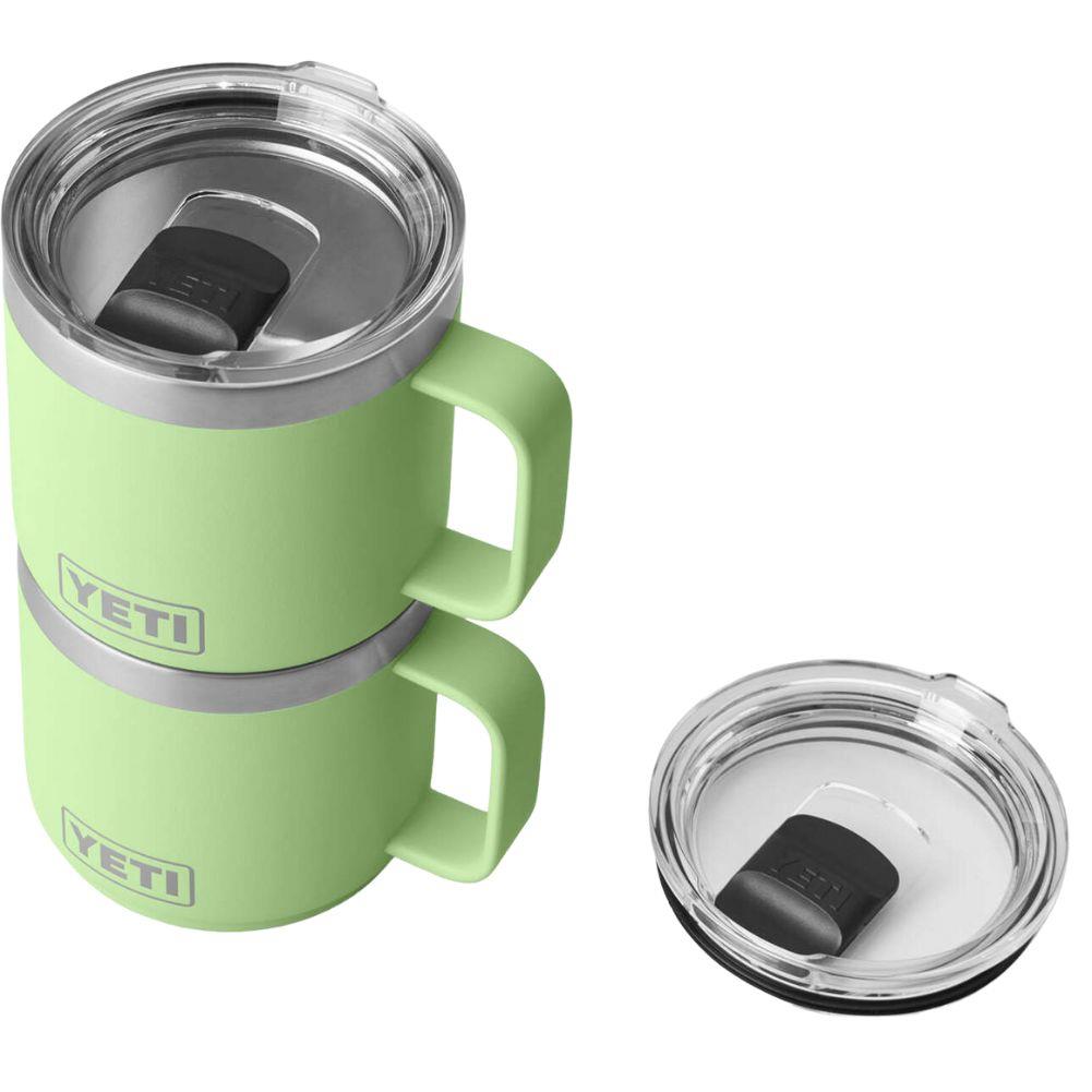 Yeti Rambler 10 oz (296 ml) Stackable Mug (Key Lime) stackable mugs