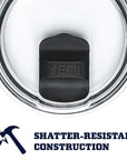 Yeti Rambler 10 oz (296 ml) Stackable Mug (Key Lime) shatter