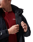 Berghaus Men's Hillwalker Interactive GTX Waterproof Jacket (Black) inner zip