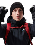 Berghaus Men's Hillwalker Interactive GTX Waterproof Jacket (Black) guy with skii poles