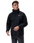 Berghaus Men's Hillwalker Interactive GTX Waterproof Jacket (Black) guy looking up