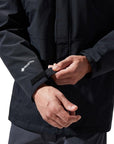 Berghaus Men's Hillwalker Interactive GTX Waterproof Jacket (Black) strap tighten