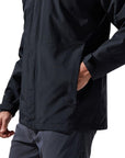 Berghaus Men's Hillwalker Interactive GTX Waterproof Jacket (Black) hand in pocket