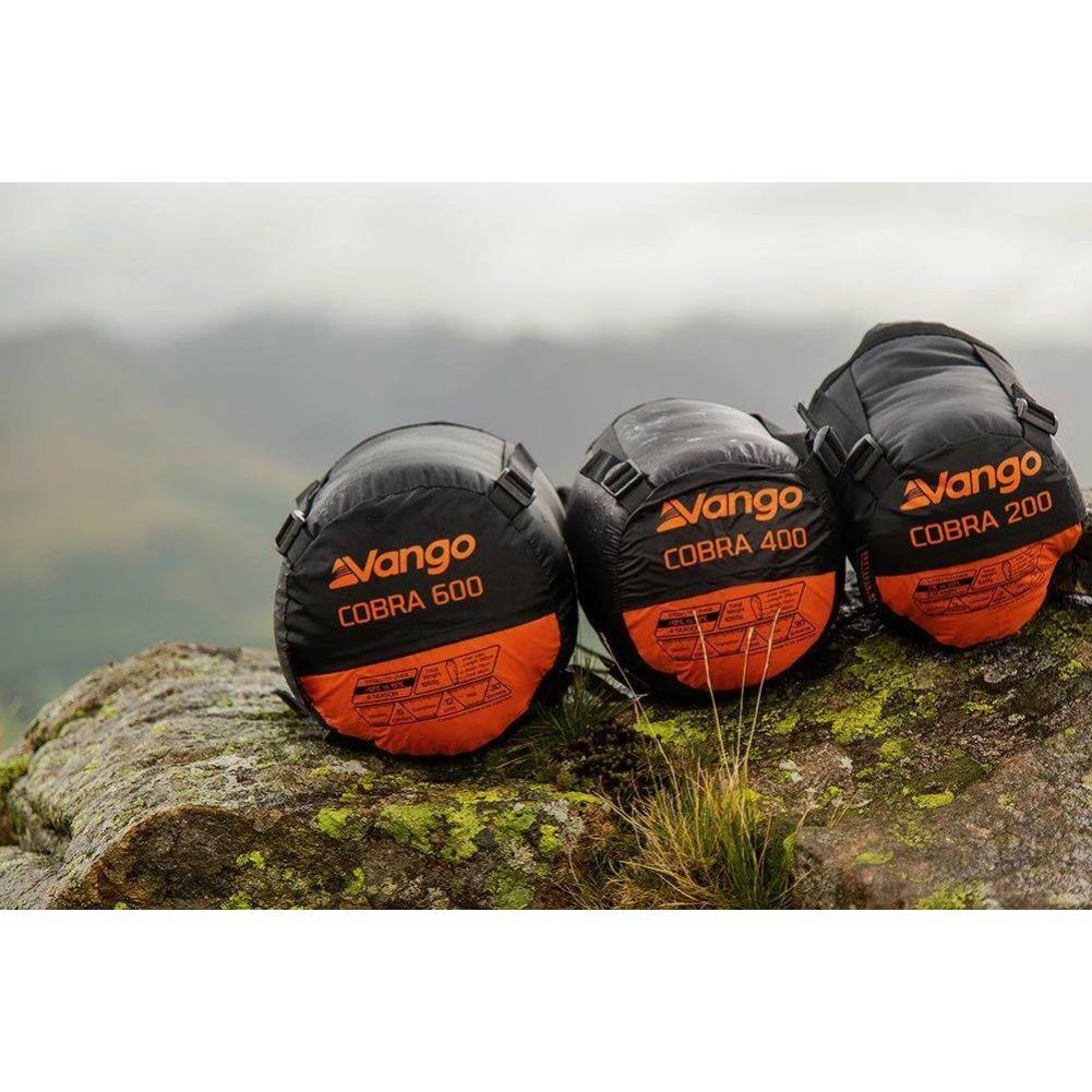 Vango Cobra 600 Down Filled Sleeping Bag (Anthracite)