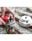 Trangia Fuel Bottles-0.3, 0.5 and 1L with Safety Valve (Red) press