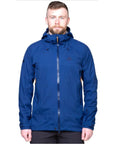 Mountain Equipment Men's Odyssey Waterproof Jacket (Admiral Blue) man standing