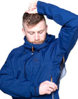 Mountain Equipment Men's Odyssey Waterproof Jacket (Admiral Blue) arm pit zipper
