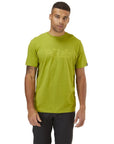 Rab Men's Stance Sketch Organic Cotton Tee (Aspen Green) half body