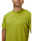 Rab Men's Stance Sketch Organic Cotton Tee (Aspen Green) rab logo