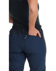 Rab Women's Torque Pants - Regular (Deep Ink) hand in back pocket