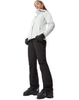 The North Face Women's Presena Snow Sports Pants (TNF Black) model pose