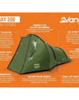 Vango Galaxy 300 Eco Tent - 3 Man Tent (2025)