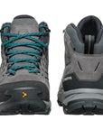 Scarpa Men's Moraine Mid GTX Hiking Shoe (Anthracite) front and back