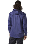 RAB Women's Downpour Plus 2.0 Waterproof Jacket (Patriot Blue) half body back