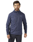 Rab Men's VR Alpine Light Softshell Jacket (Deep Ink) model front