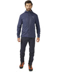 Rab Men's VR Alpine Light Softshell Jacket (Deep Ink) full body