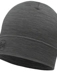 Buff Merino Lightweight Beanie (Solid Grey)
