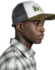 Buff Trucker Cap - L/XL (Darryl White) right profile