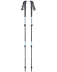 Black Diamond Women's Trail Trekking Poles - 3 Section Flicklock Walking Poles (Alpine Lake)