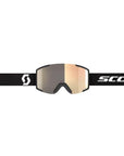 SCOTT Shield LS Sports Goggle (Bronze Chrome/Mineral Black/White) front