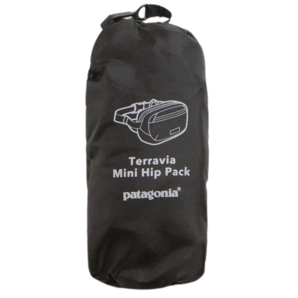 Patagonia Terravia 1L Mini Hip Pack (Black) packed up