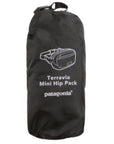 Patagonia Terravia 1L Mini Hip Pack (Black) packed up