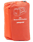 Patagonia Black Hole Duffel 40L (Pollinator Orange) packed up