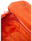 Patagonia Black Hole Duffel 40L (Pollinator Orange) flap open