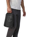 Patagonia Black Hole Duffel 40L (Matte Smolder Blue) packed up