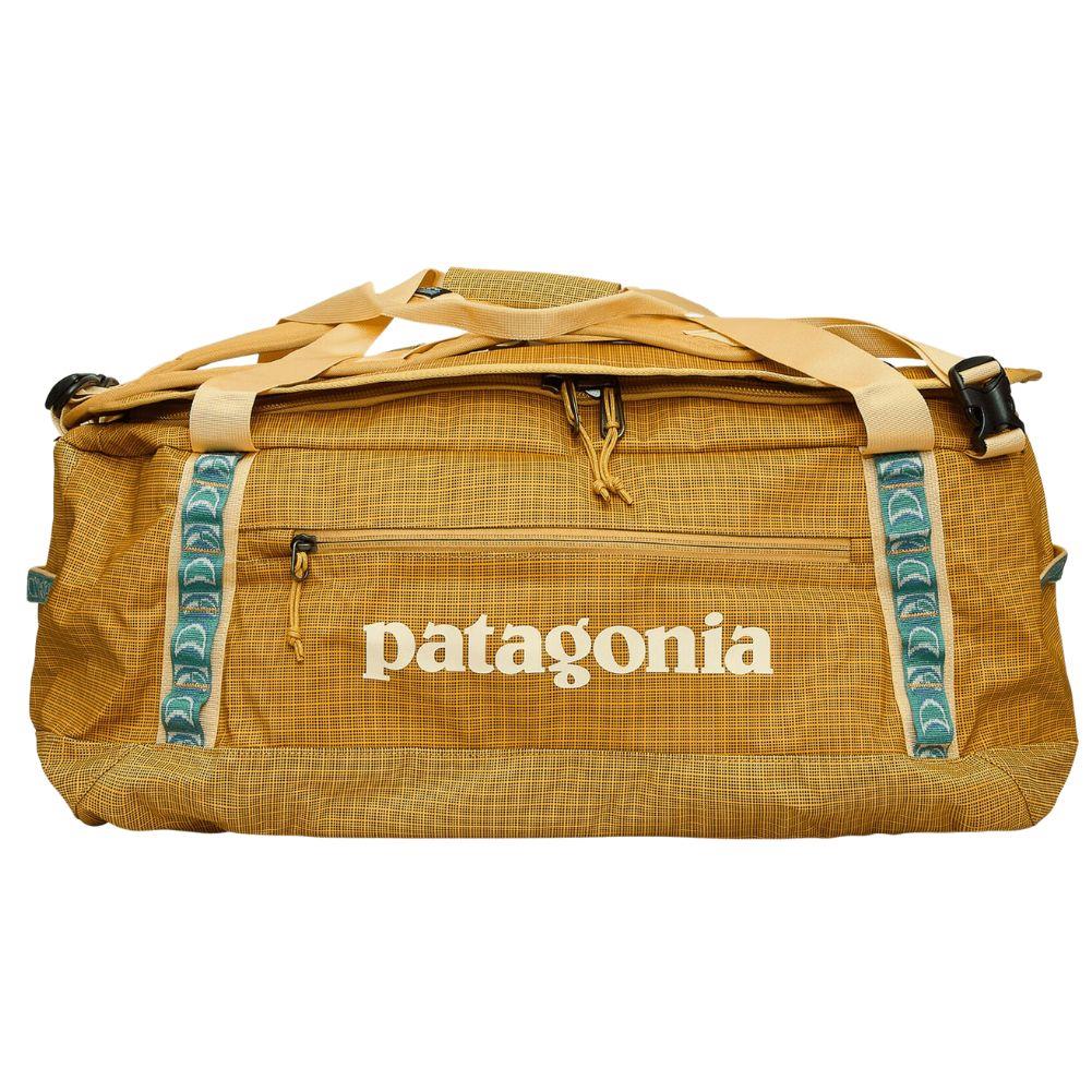 Patagonia Black Hole 55L Duffel Bag (Pufferfish Gold) front